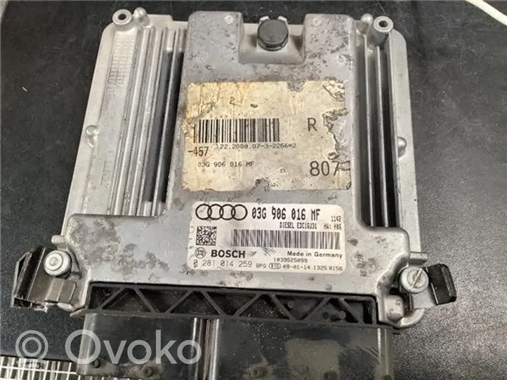 Audi A6 S6 C6 4F Muut ohjainlaitteet/moduulit 0281014259