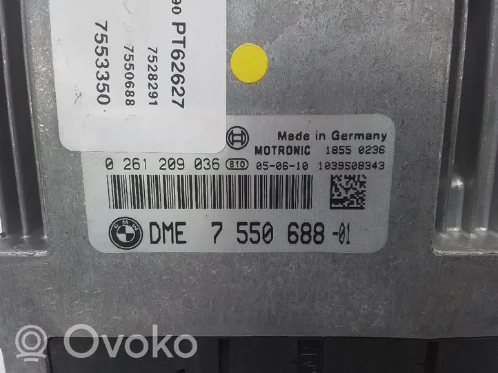 BMW 1 F20 F21 Unidad de control/módulo del motor 0261209036