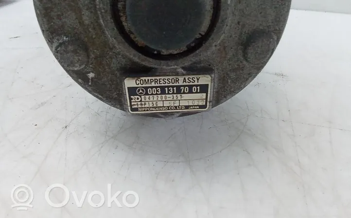 Mercedes-Benz 190 W201 Compressore aria condizionata (A/C) (pompa) 0031317001