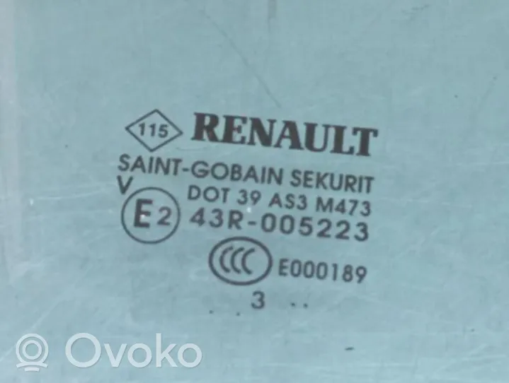 Renault Zoe Szyba drzwi tylnych 