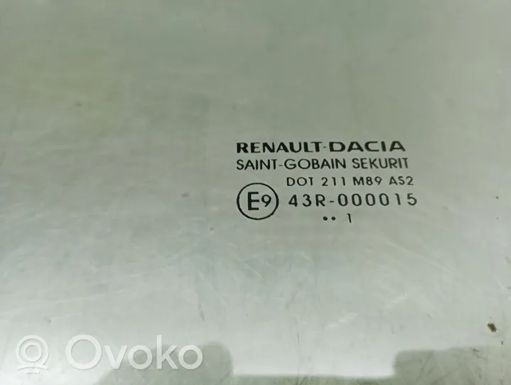 Renault Kangoo II Szyba drzwi przednich 