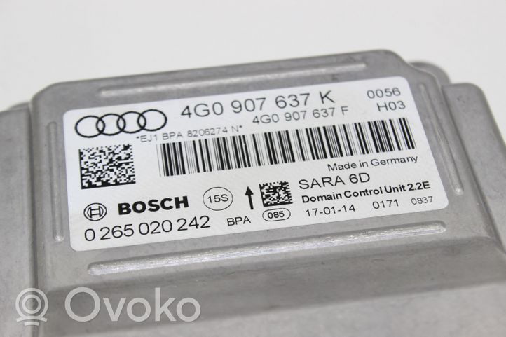 Audi A6 S6 C7 4G ESP (stabilumo sistemos) valdymo blokas 4G0907637K