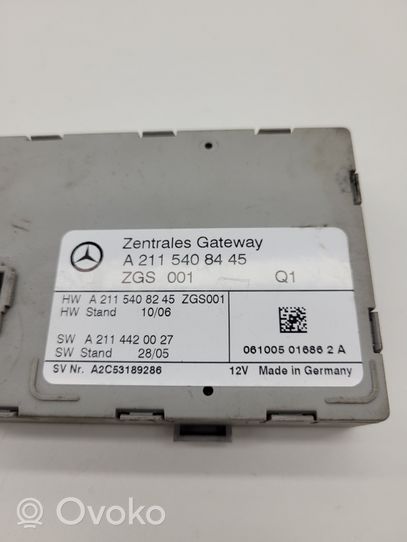 Mercedes-Benz E W211 Modulo di controllo accesso A2115408445