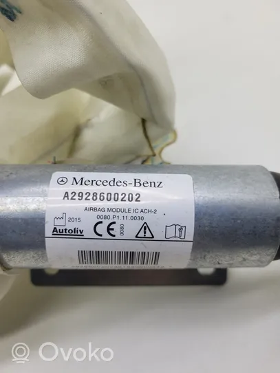 Mercedes-Benz GLE (W166 - C292) Kattoturvatyyny 2928600202