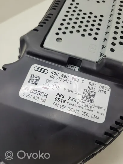 Audi A6 S6 C7 4G Tachimetro (quadro strumenti) 4G8920983C