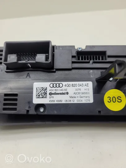 Audi A6 S6 C7 4G Panel klimatyzacji 4G0820043AE