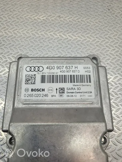 Audi A6 S6 C7 4G Czujnik przyspieszenia ESP 4G0907637H