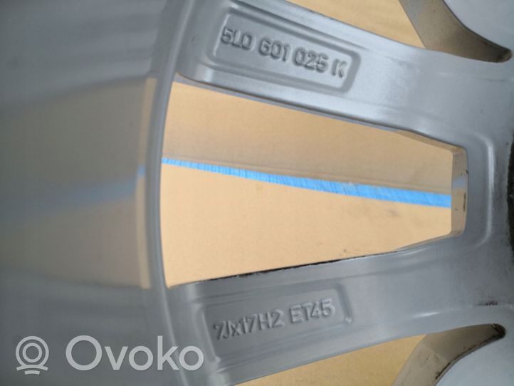 Skoda Yeti (5L) Felgi aluminiowe R17 5L0601025K