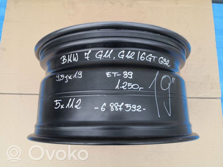 BMW 7 G11 G12 Felgi aluminiowe R19 6887592