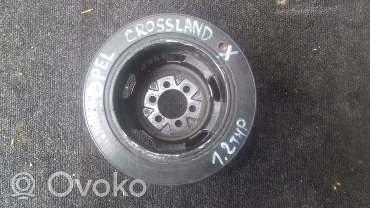 Opel Crossland X Koło pasowe wału korbowego 9822598180