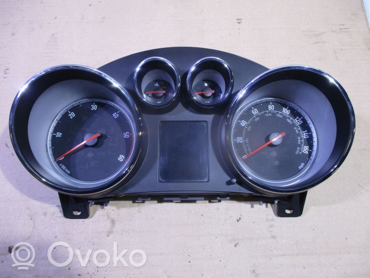 Opel Astra J Compteur de vitesse tableau de bord 13338436