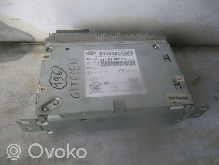 Citroen C4 II Picasso Moduł / Sterownik GPS 9810486080