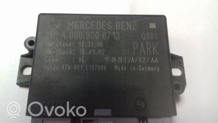 Mercedes-Benz Vito Viano W447 Centralina/modulo sensori di parcheggio PDC A0009006713