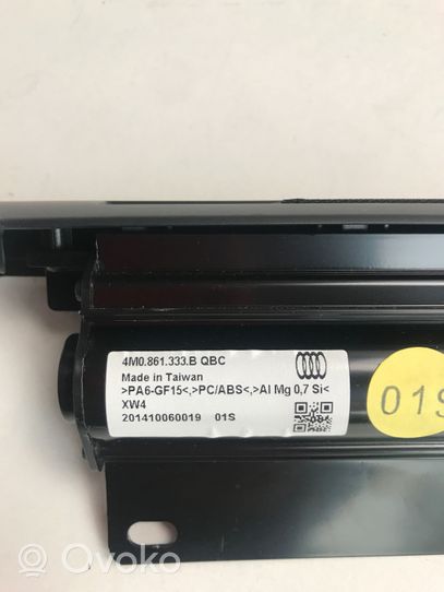 Audi Q7 4M Supporto di fissaggio della rete portaoggetti 4M0861333B