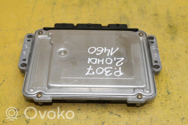 Peugeot 307 Unité de commande, module ECU de moteur 