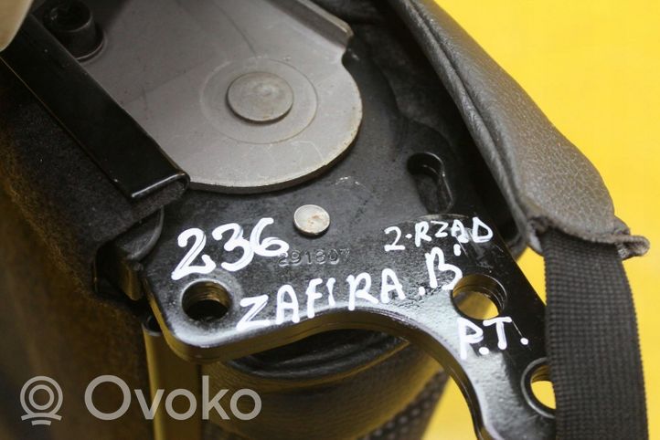 Opel Zafira B Sièges de deuxième rang 