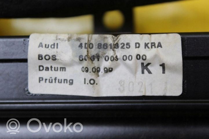 Audi A8 S8 D2 4D Tavarahyllyn kansi 4D0861325D