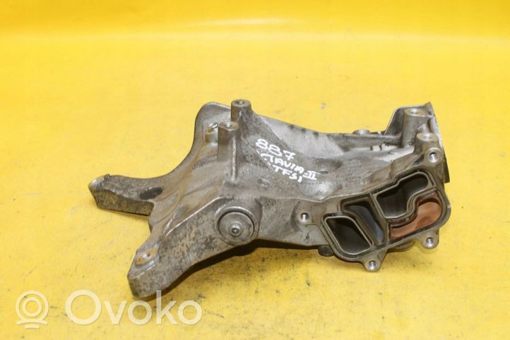 Skoda Octavia Mk2 (1Z) Supporto di montaggio del filtro dell’olio 