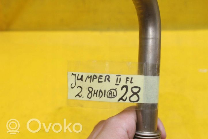 Citroen Jumper Przewód olejowy smarowania turbiny 