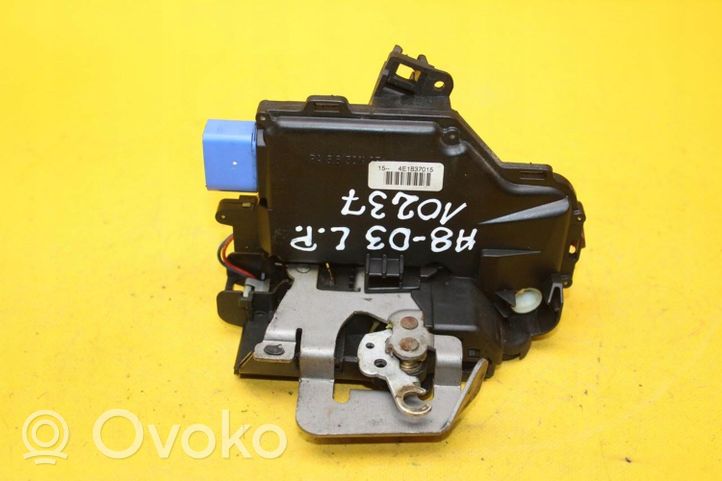 Audi A8 S8 D3 4E Serrure de porte avant 4E1837015