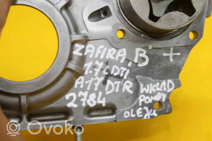 Opel Zafira B Rura filtra miski olejowej 