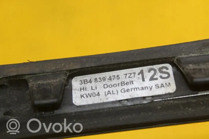 Volkswagen PASSAT B5 Listwa drzwi tylnych 3B4839475