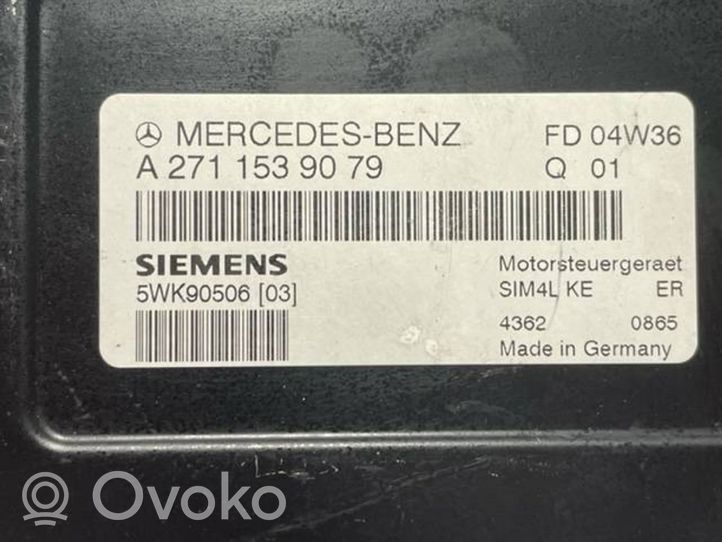 Mercedes-Benz C W203 Calculateur moteur ECU A2711539079