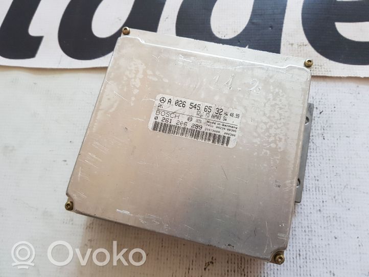 Mercedes-Benz CL C215 Sterownik / Moduł ECU A0265456532