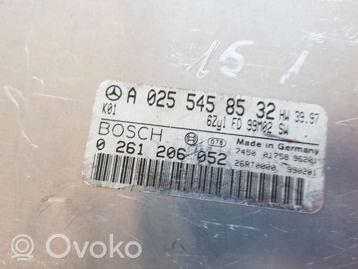 Mercedes-Benz E W210 Sterownik / Moduł ECU A0255458532