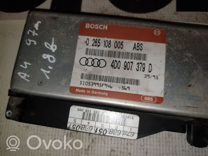 Audi A4 S4 B5 8D ABS control unit/module 4D0907379D