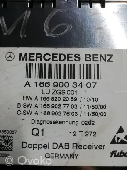 Mercedes-Benz C AMG W204 Moduł / Sterownik anteny A1668202089