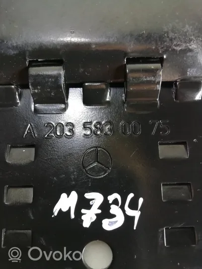 Mercedes-Benz E W212 Inne części układu hamulcowego A2035830075