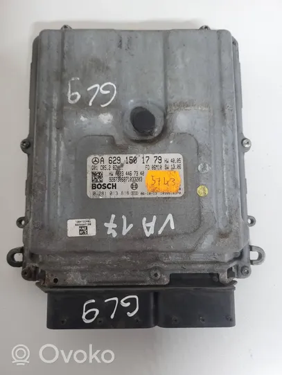 Mercedes-Benz ML W164 Calculateur moteur ECU A6291501779