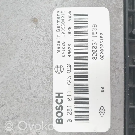 Renault Laguna I Calculateur moteur ECU 0281011723