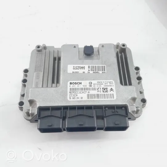 Peugeot 307 Sterownik / Moduł ECU 0281011634