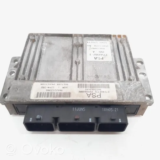 Citroen C3 Sterownik / Moduł ECU 9642222380