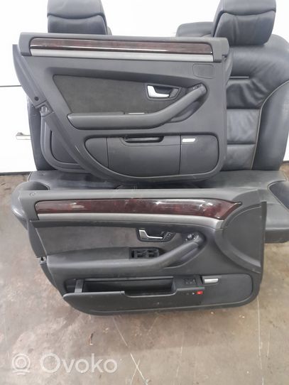 Audi A8 S8 D3 4E Garnitures, kit cartes de siège intérieur avec porte 