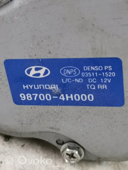 Hyundai H-1, Starex, Satellite Moteur d'essuie-glace arrière 987004H000