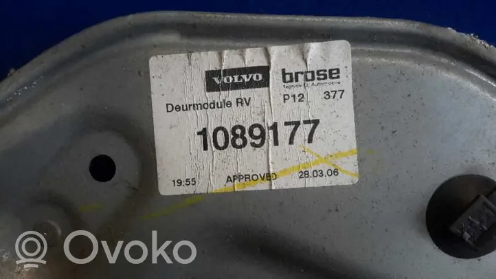 Volvo V50 Podnośnik szyby drzwi z silniczkiem 30737681