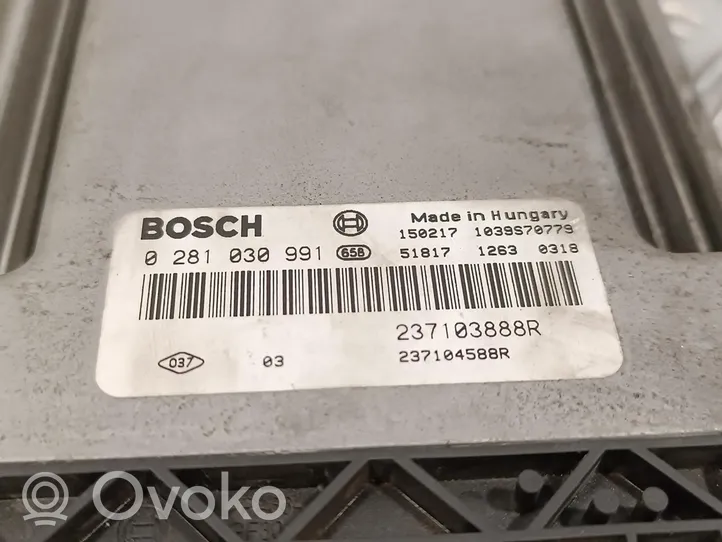 Renault Trafic III (X82) Calculateur moteur ECU 0281030991