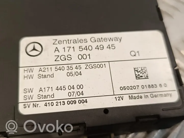Mercedes-Benz SLK R170 Muut ohjainlaitteet/moduulit A1715404945