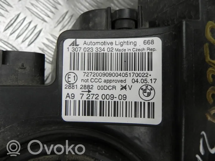 BMW 5 GT F07 Lampa przednia 727200909