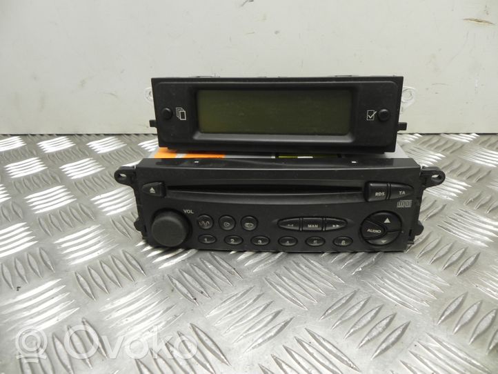 Peugeot 206 Panel / Radioodtwarzacz CD/DVD/GPS 9643180380