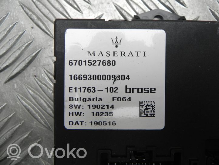 Maserati Levante Sonstige Steuergeräte / Module 6701527680