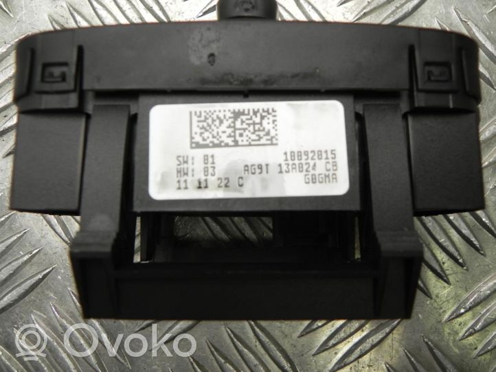 Ford S-MAX Interrupteur d’éclairage AG9T13A024CB