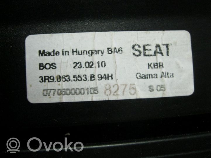 Seat Exeo (3R) Tavarahyllyn kansi 3R9863553B