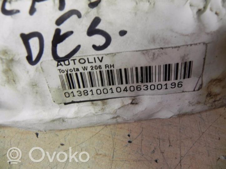 Toyota Corolla E120 E130 Poduszka powietrzna Airbag boczna 7391002060A