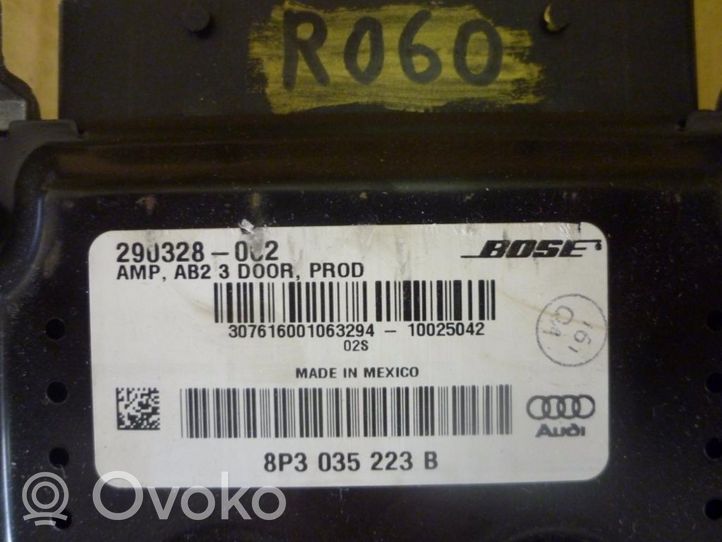 Audi A3 S3 8P Garso stiprintuvas 8P3035223B