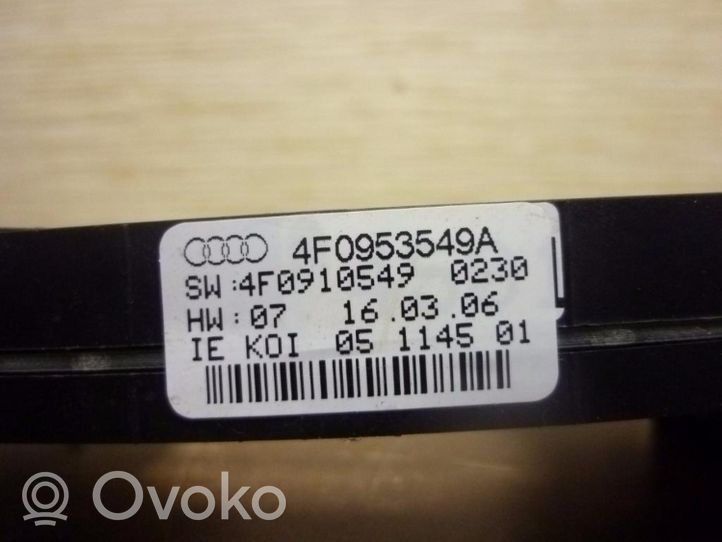 Audi A6 S6 C6 4F Sensor de ángulo de la columna de dirección 4F0953549A