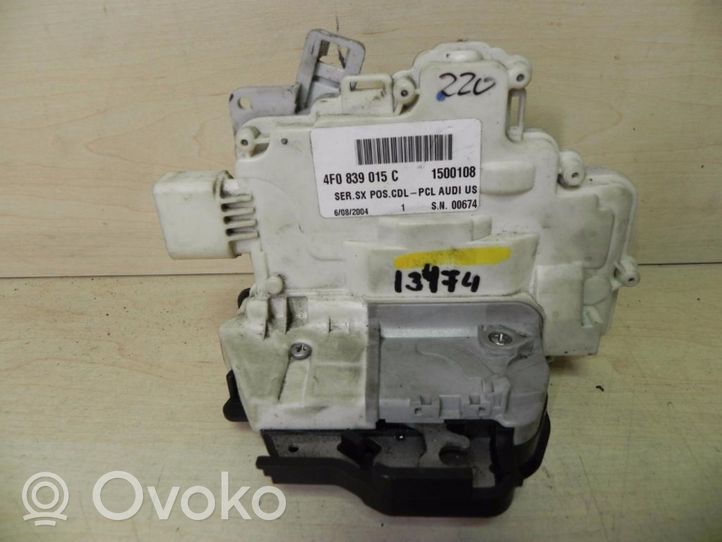 Audi A6 S6 C6 4F Loading door lock 4F0839015C